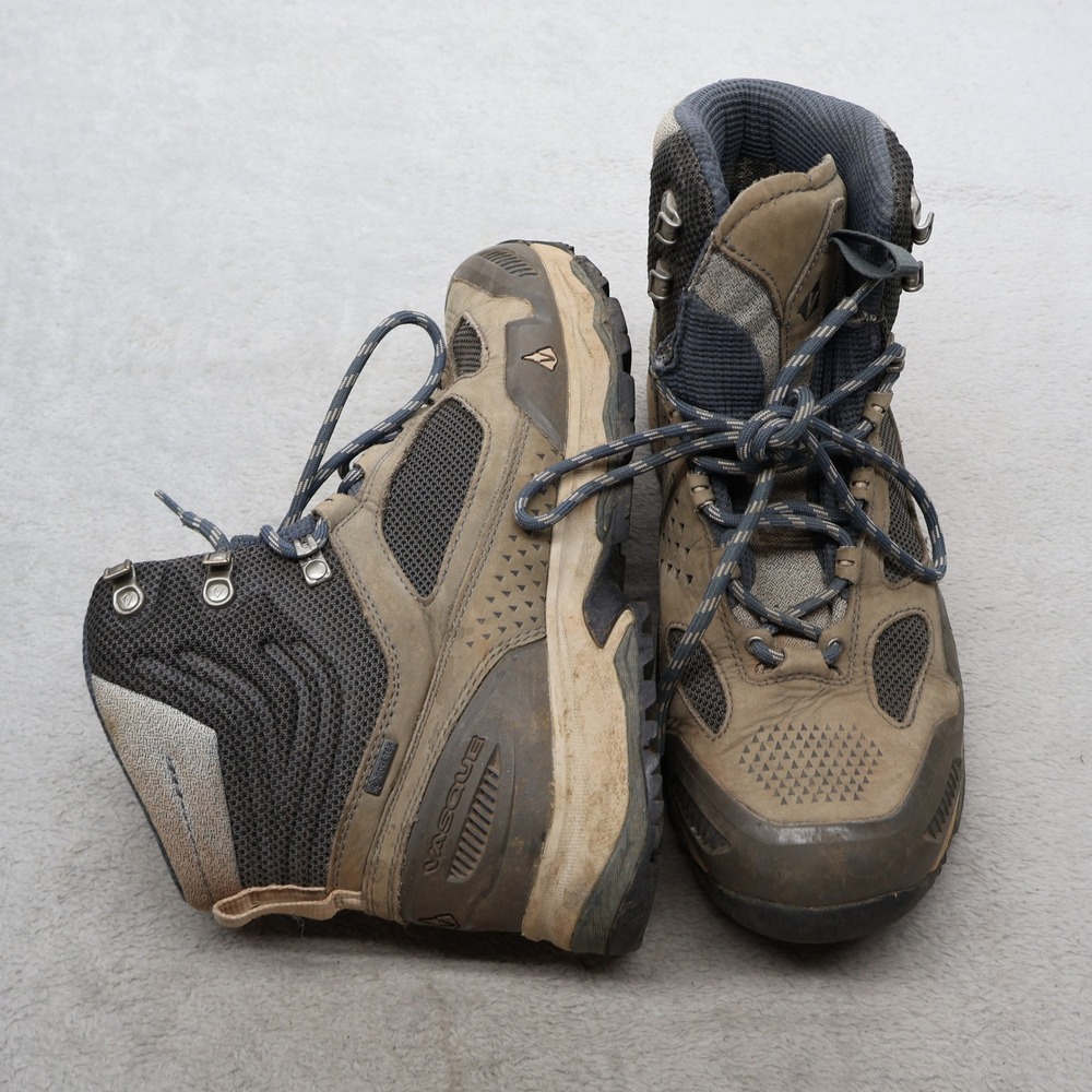 Vasque Women 12M Hiking Boots Brown Breeze AT GTX Leather Gore-Tex Waterproof